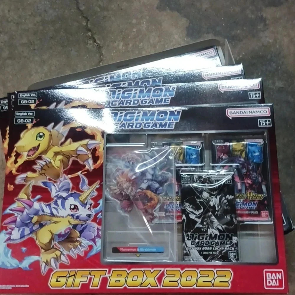 NWT DIGIMON CARD GAME GIFT BOX 2022